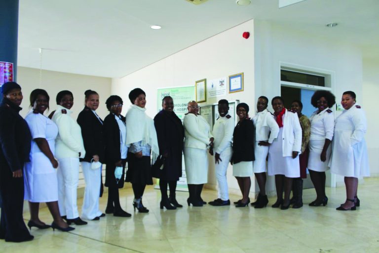 The Team that organised, and motivated the JMMH nurses on their special day